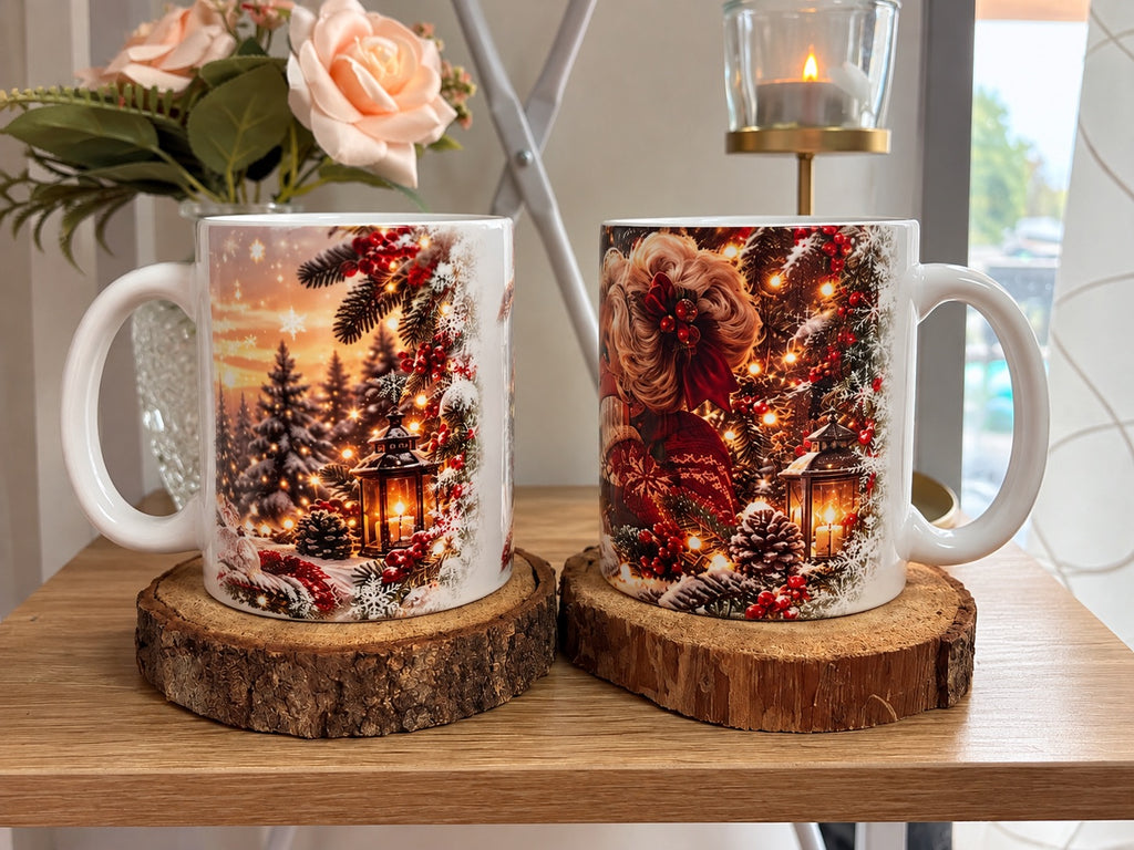 Duo de mugs Père & Mère Noël