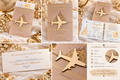 Faire-part mariage « Passeport – Voyage féerique »