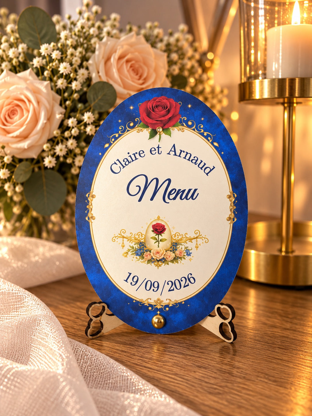 Menu éventail